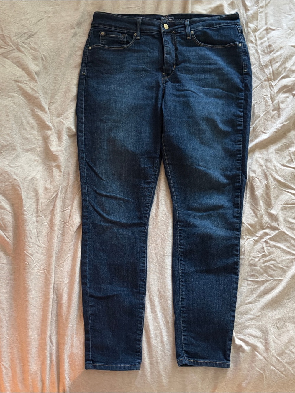 Signature by Levi Strauss Dark Indigo Skinny Jeans